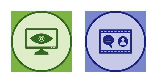 Web Visibility and Web Support  Icon vector