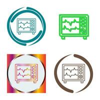 Safe Box and COINS Icon vector