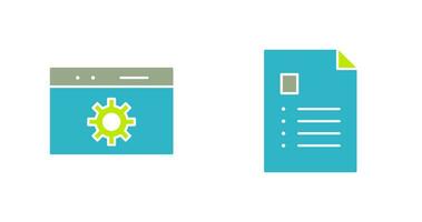 analytics and web optimization Icon vector