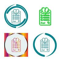 Tree and Garden Cart Icon vector