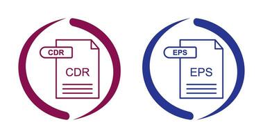 CDR and EPS Icon vector