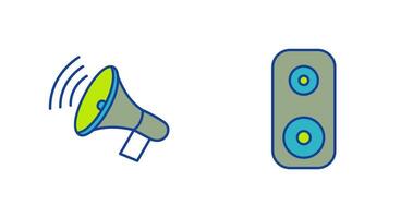 Announcing and Speaker Icon vector