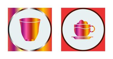 espresso And Mocha Icon vector