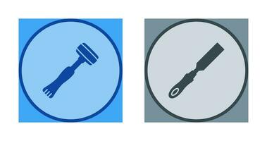 Sledgehmmer and Chisel Icon vector