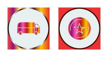 favorite and home delivery  Icon vector