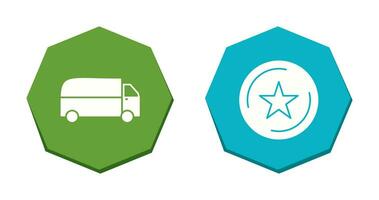 favorite and home delivery  Icon vector