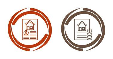 Document and Financial Icon vector