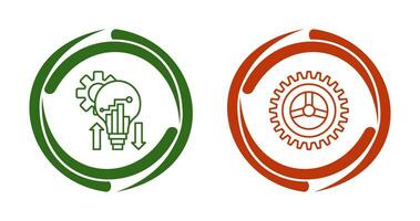 Analysis and Setting Icon vector