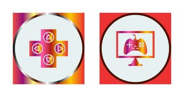 Gaming Control and Online Games Icon vector