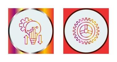 Analysis and Setting Icon vector