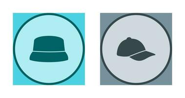 Hat and athletic Icon vector