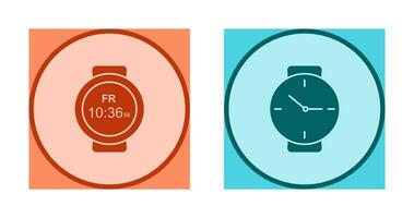 Sports Watch and Wrist Watch Icon vector