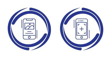 Gallery and Focus Icon vector