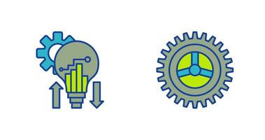 Analysis and Setting Icon vector