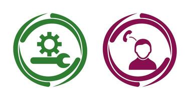 Technical Support and strategy consultation Icon vector