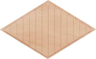 3d beige houten etiketten illustraties png