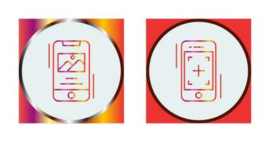 Gallery and Focus Icon vector