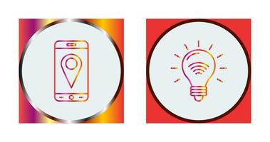 Gps and Smart Energy Icon vector