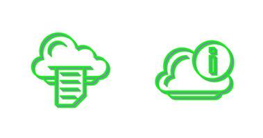 File and Information Icon vector