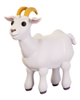 3D Illustration goat png