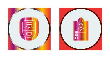 Oximeter and Medical Icon vector