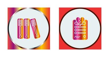 Binder and Diorce Icon vector