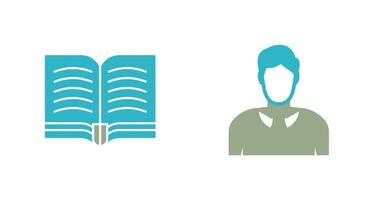 Book and Judge Icon vector