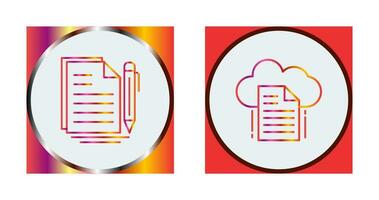 Document and File Icon vector