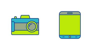 Tablet and Reading Icon vector