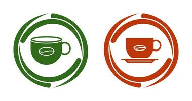 Coffee and coffee Mug  Icon vector