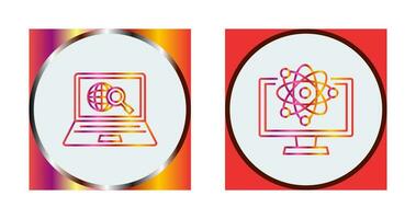 Explore and Science Icon vector