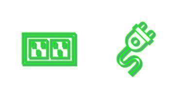 Socket and Plug Icon vector