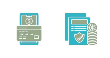 Payment and Protection Icon vector