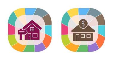 Rent and Residential Icon vector