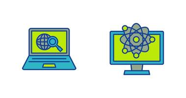 Explore and Science Icon vector