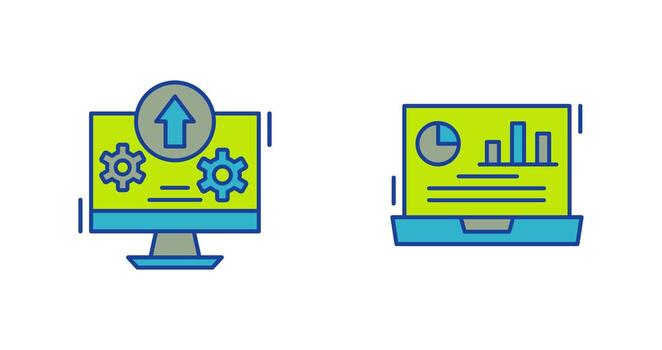 subir y tablero icono vector