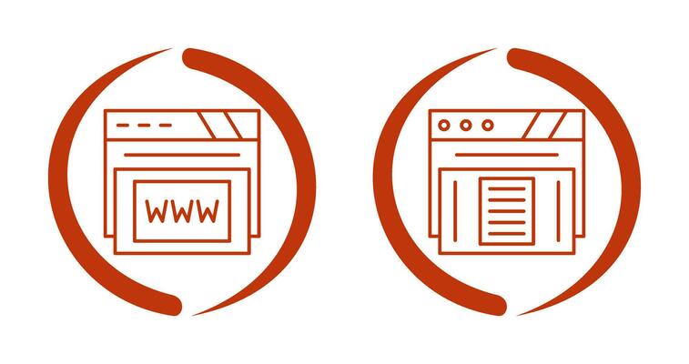 Www and Paper Icon