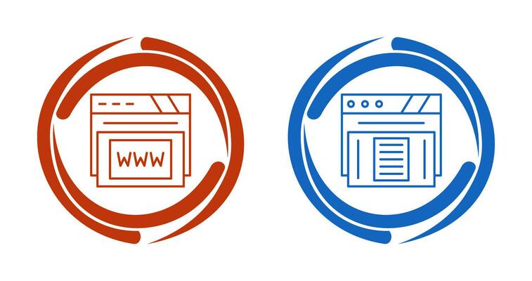 Www and Paper Icon
