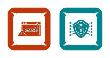 Phishing Password and Security Icon vector