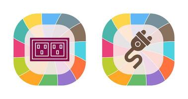 Socket and Plug Icon vector