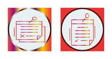 Note and Note Icon vector