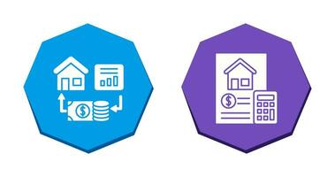 Investment and Accounting Icon vector