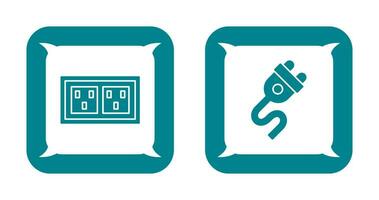 Socket and Plug Icon vector