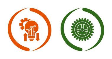 Analysis and Setting Icon vector