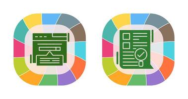 Keyword Search and SEO Audit Icon vector