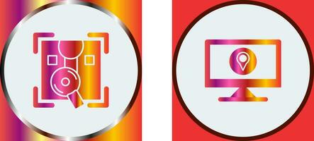 Order Tracking and Location Icon vector