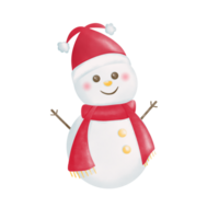 cute snowman happy time Christmas png