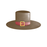 Clásico marrón sombrero png