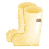 doce amarelo bota png