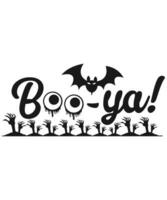 New Halloween Typography T-shirt Design vector